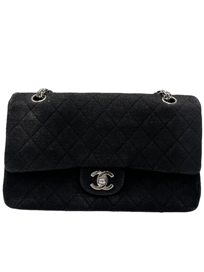 Chanel Timeless - Classic Double Flap Quilted Jersey Medium