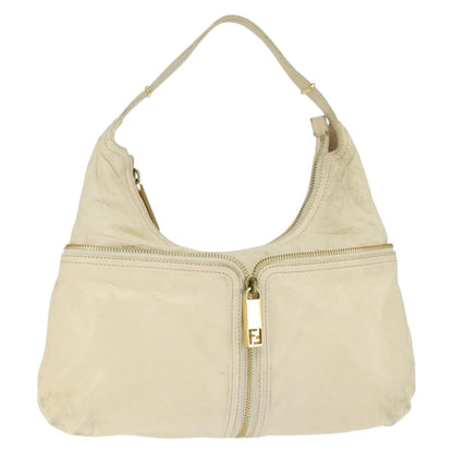 Fendi Zip hobo leather medium