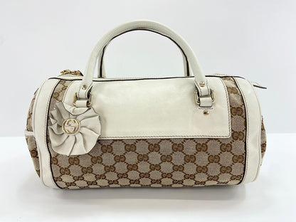 Gucci Trophy Boston GG Canvas Medium