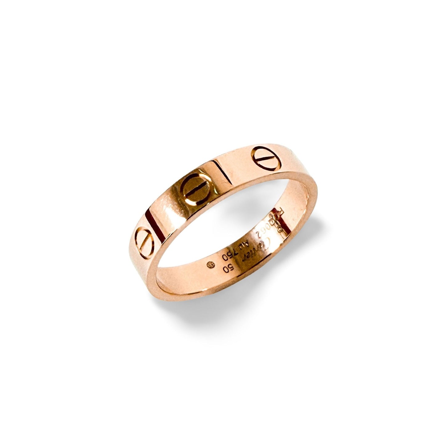 Cartier Love Band Ring 18K Rose Gold Product Image