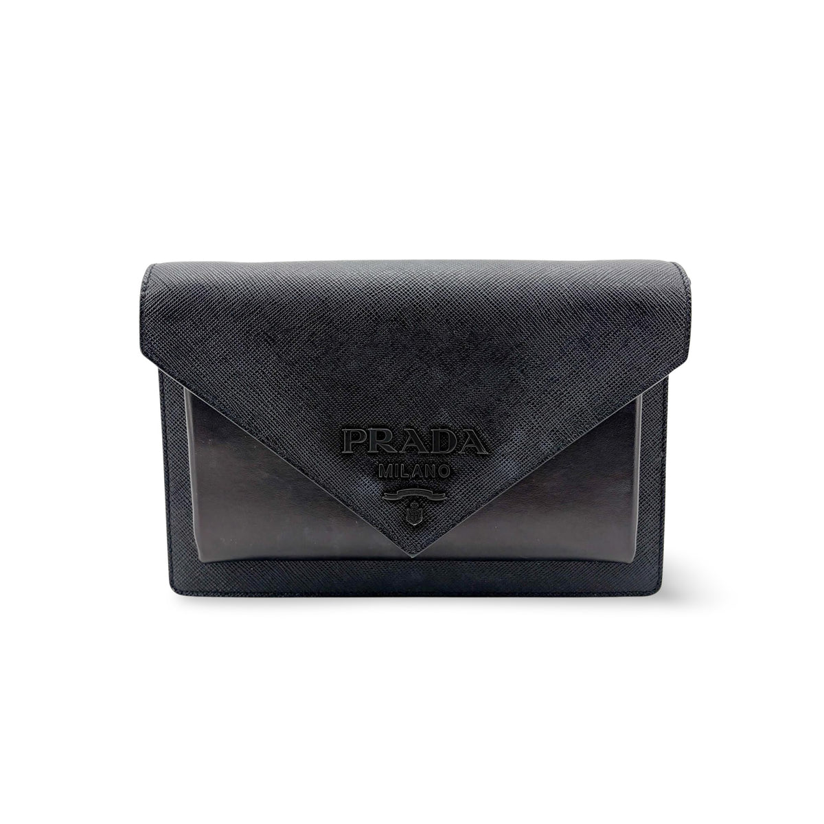 Prada Envelope Clutch Saffiano Leather Small