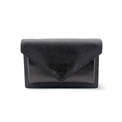 Prada Envelope Clutch Saffiano Leather Small