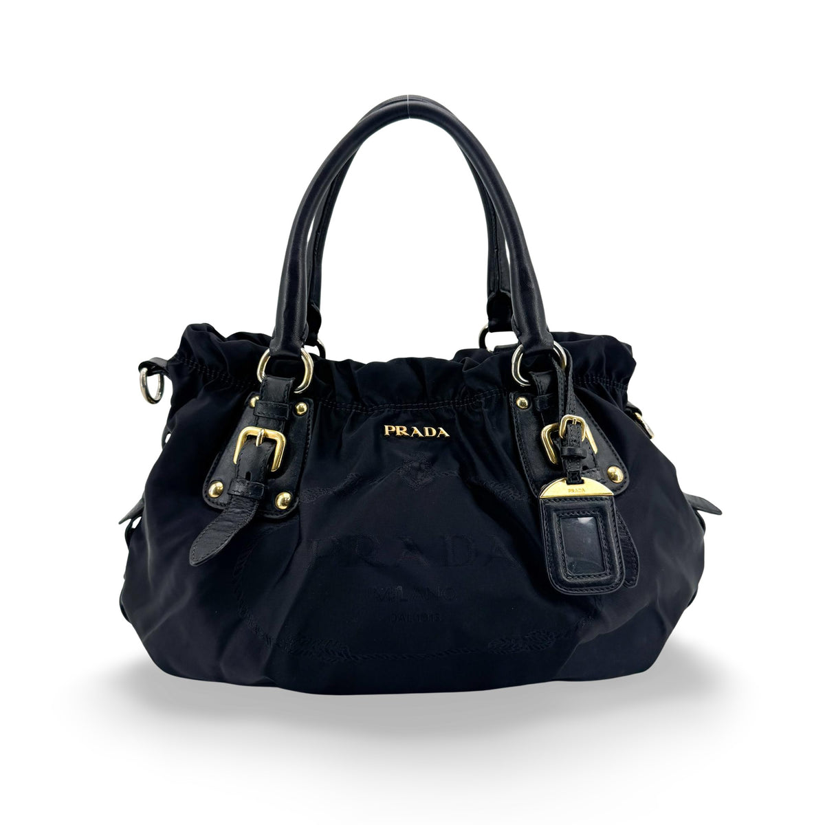 Prada Gaufre Nappa Leather Large
