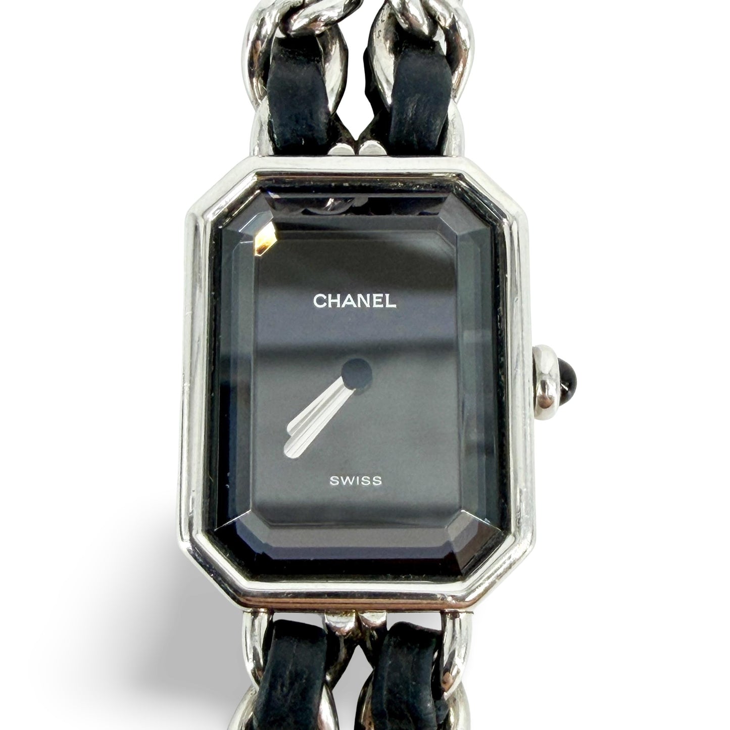 Chanel Premiere Mini Quartz Stainless Steel and Rubber with Diamond Bezel and Markers 15