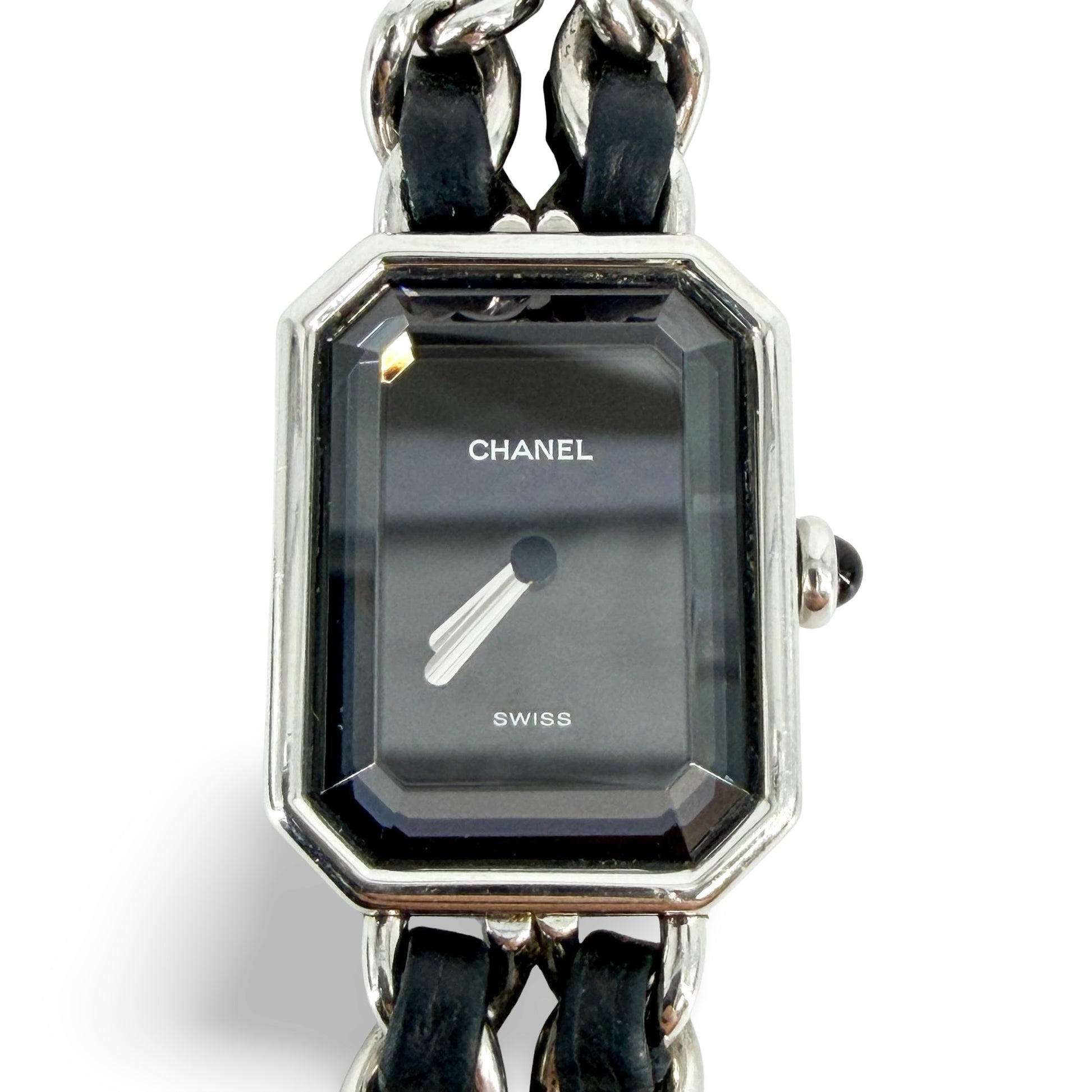 Chanel Premiere Mini Quartz Stainless Steel and Rubber with Diamond Bezel and Markers 15