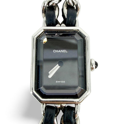 Chanel Premiere Mini Quartz Stainless Steel and Rubber with Diamond Bezel and Markers 15