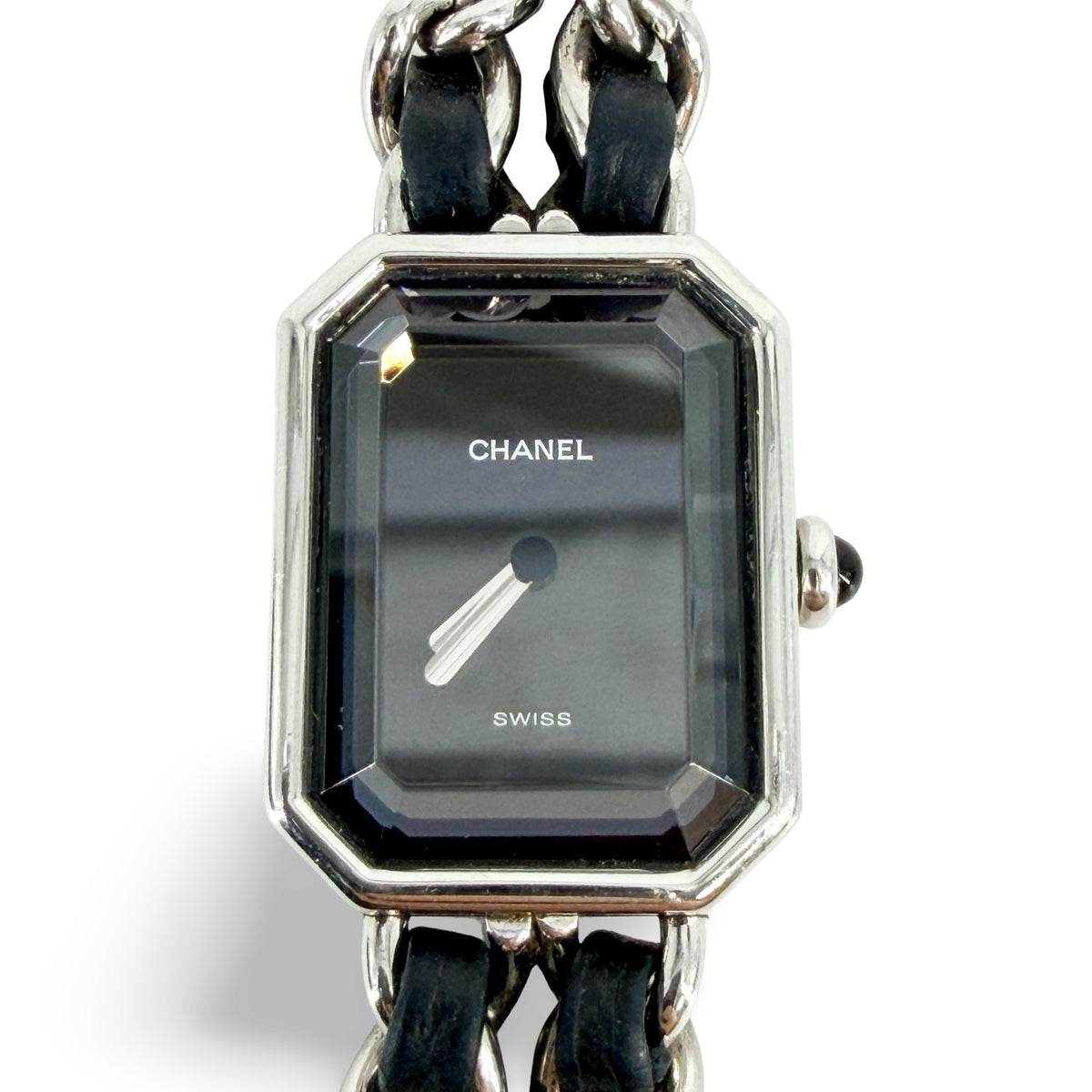 Chanel Premiere Mini Quartz Stainless Steel and Rubber with Diamond Bezel and Markers 15