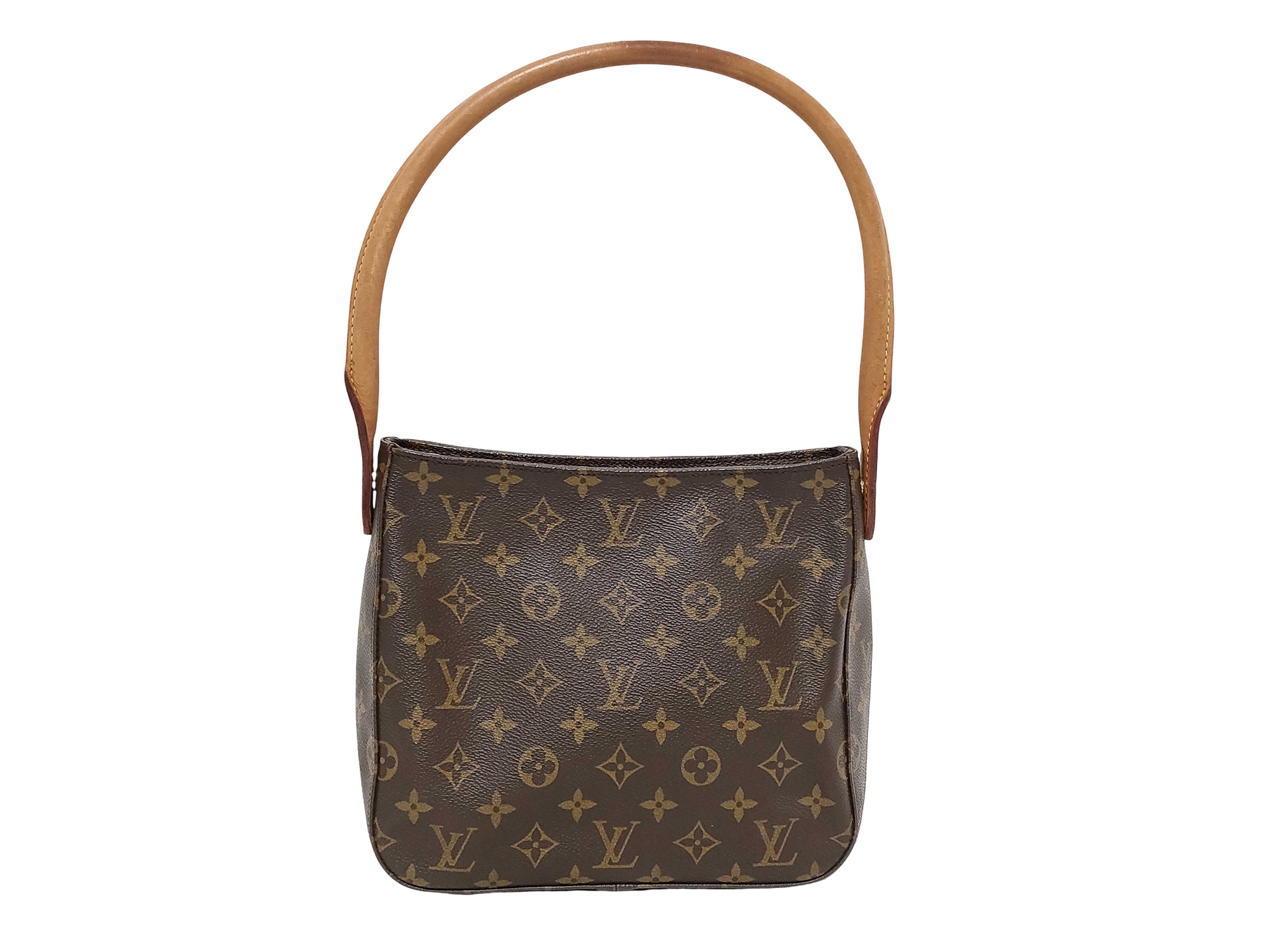 Louis Vuitton Monogram Looping Handbag Monogram Canvas Mini