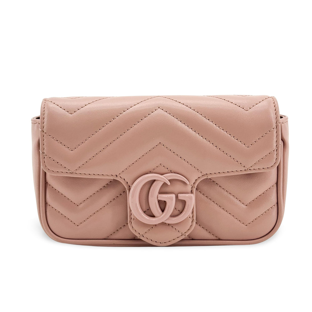 Gucci GG Marmont Flap Matelasse Leather Mini