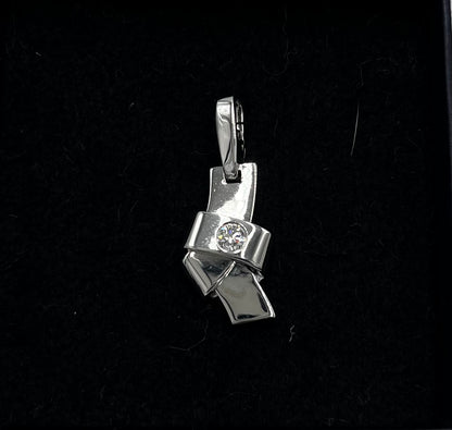 Cartier Knot Pendant Silver 2 cm