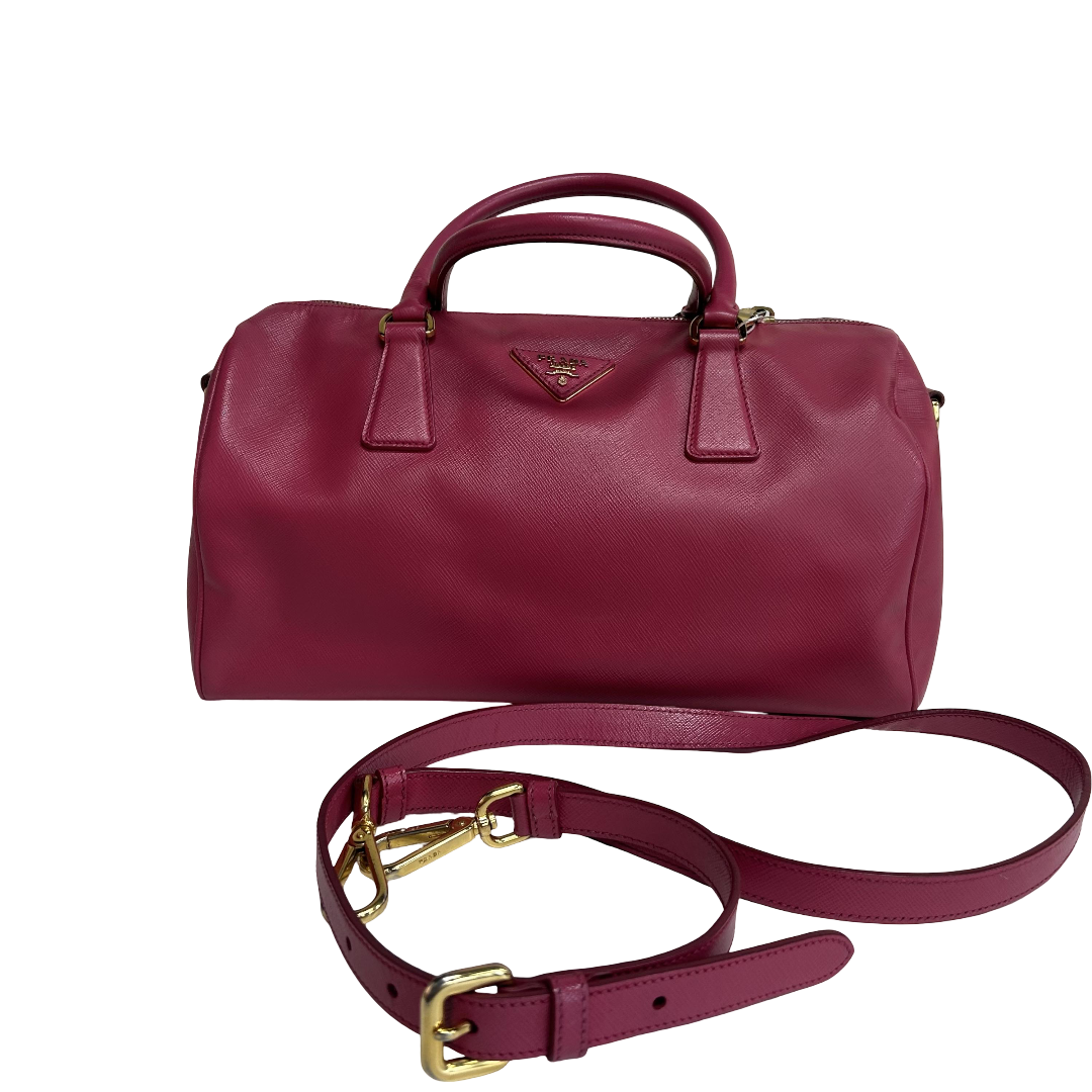 Prada Saffiano Bowler Leather medium