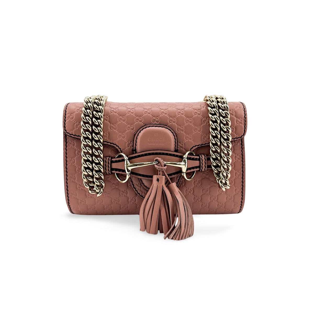 Gucci Emily Chain Flap Guccissima Leather Small
