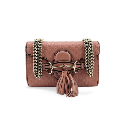 Gucci Emily Chain Flap Guccissima Leather Small