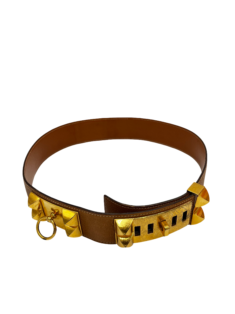 Hermes Collier de Chien Belt Leather Wide
