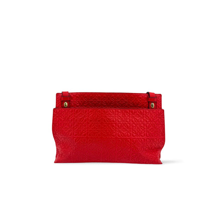 Loewe T Messenger Anagram Embossed Leather Medium