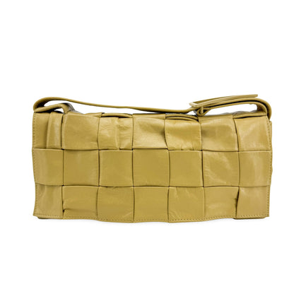 Bottega Veneta Cassette Maxi Intrecciato Leather Small