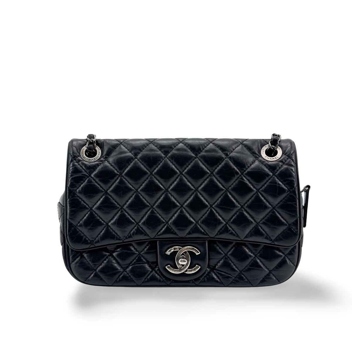 Chanel Flap Messenger Quilted Calfskin Product Image