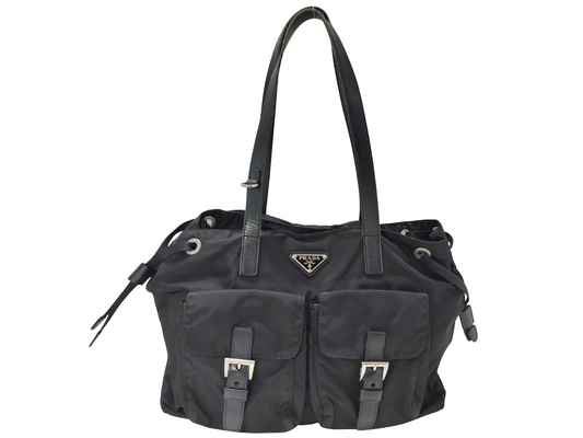 Prada Tessuto Pocket Tote Nylon Product Image
