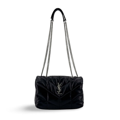 Saint Laurent Loulou Puffer Quilted Leather Small