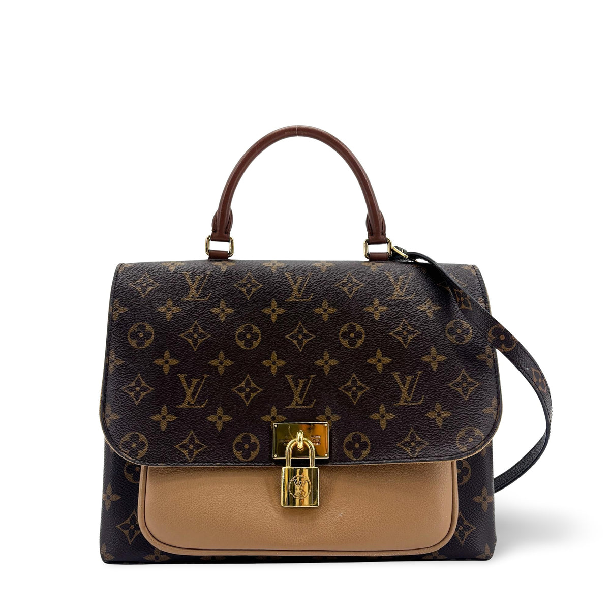 Louis Vuitton Marignan Monogram Canvas with Leather Product Image
