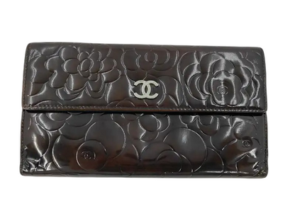 Chanel Camellia Flap Organizer Camellia Lambskin medium