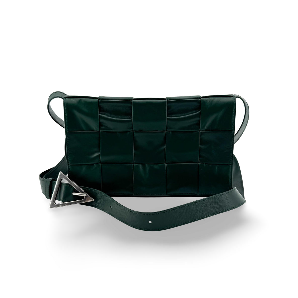 Bottega Veneta Cassette Maxi Intrecciato Leather Small