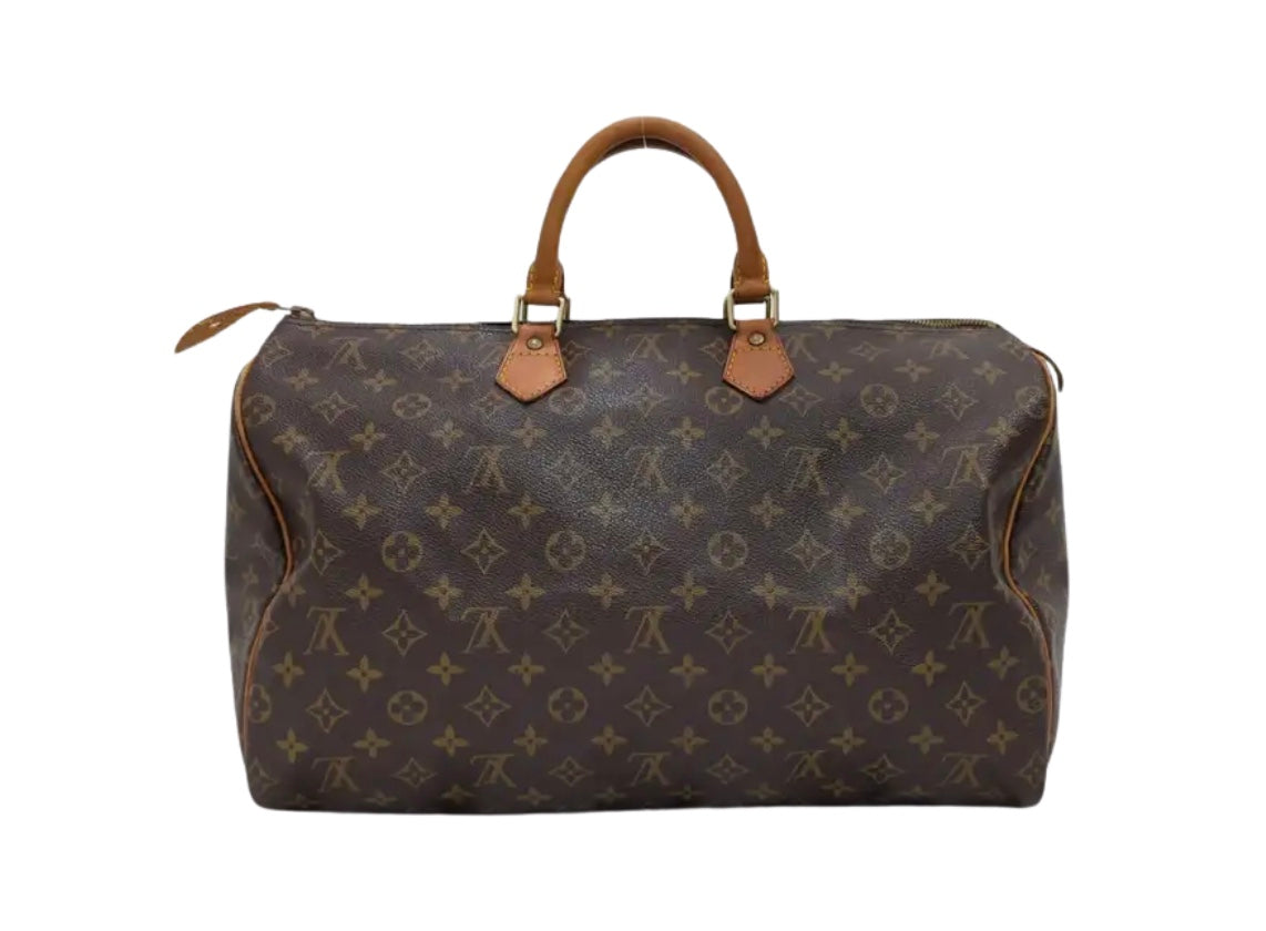 Louis Vuitton Speedy Handbag Monogram Canvas 40