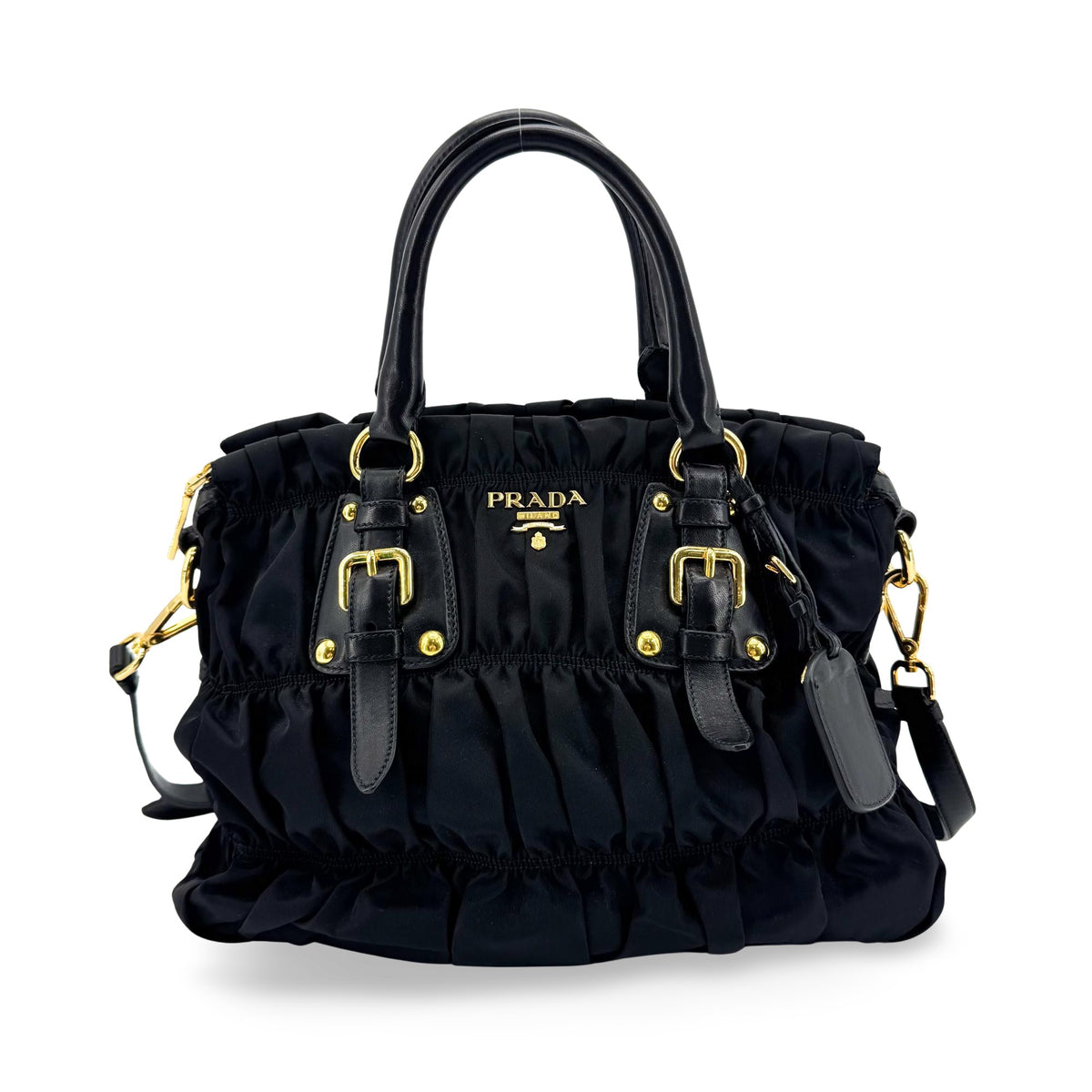 Prada Gaufre Nappa Leather Large