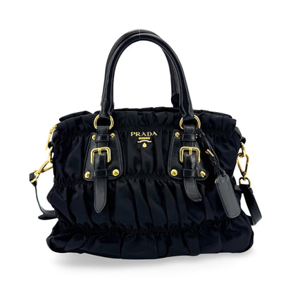 Prada Gaufre Nappa Leather Large