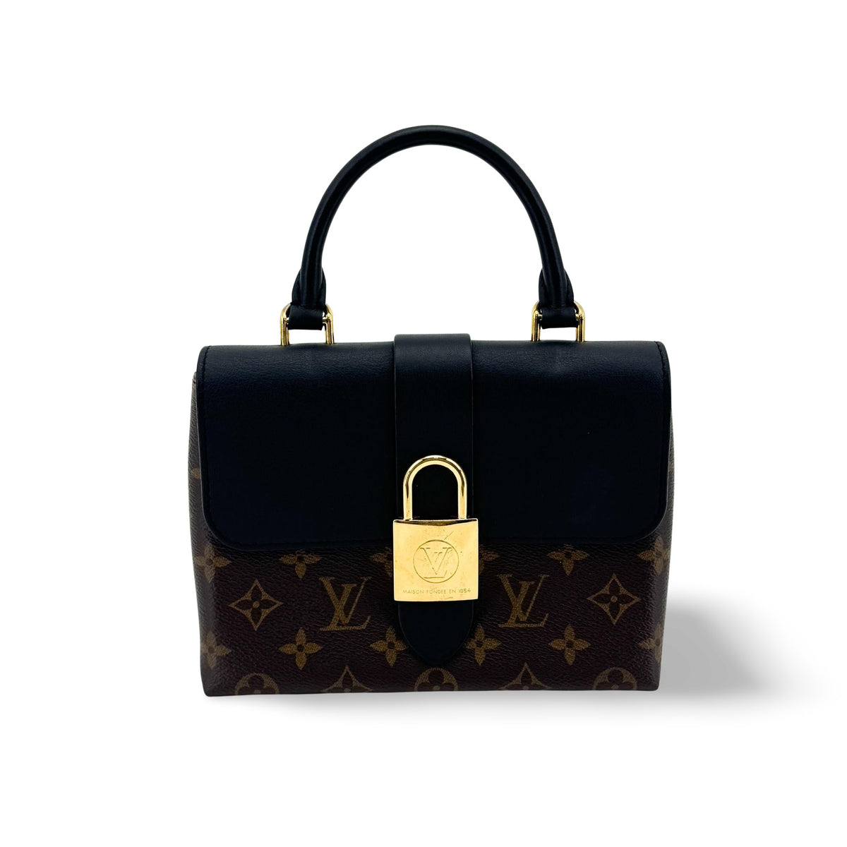 Louis Vuitton Locky Monogram Canvas with Leather BB
