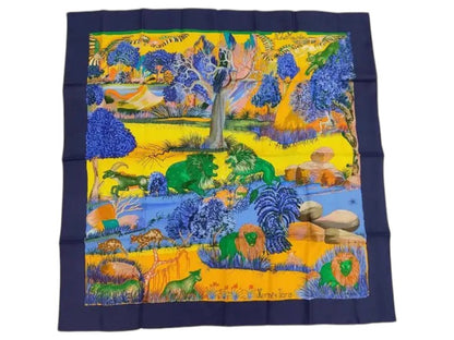 Hermes Carré 90 Silk multicolor 90 x 90