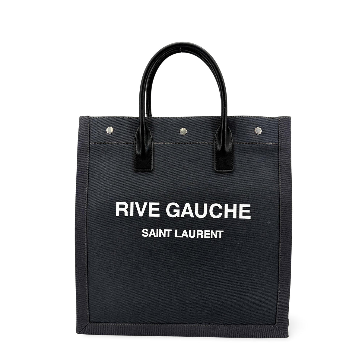 Saint Laurent Rive Gauche Pouch Canvas Medium