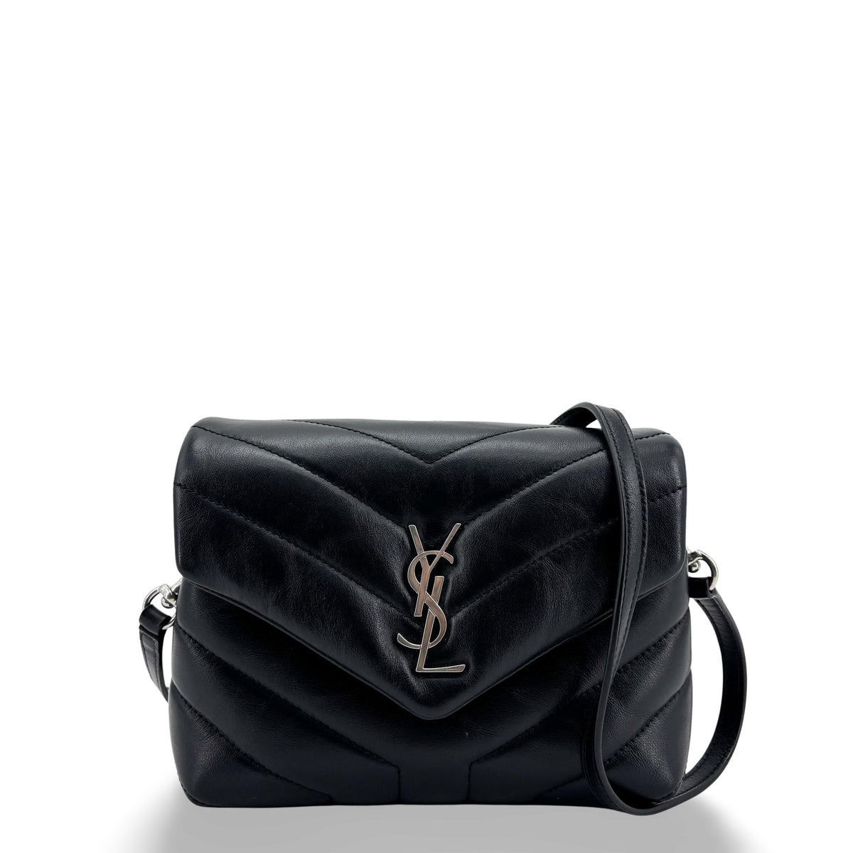 Saint Laurent Loulou Matelasse Chevron Leather Toy
