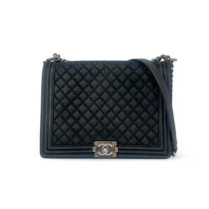 Chanel Quilted Boy Tote Quilted Aged Glazed Aged Calfskin Product Image