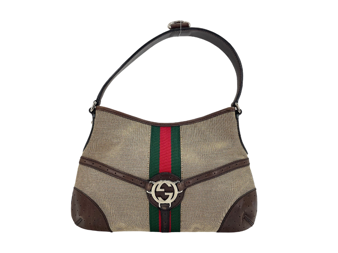 Gucci Reins Web Canvas Medium