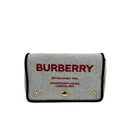 Burberry Note Canvas with Leather Medium