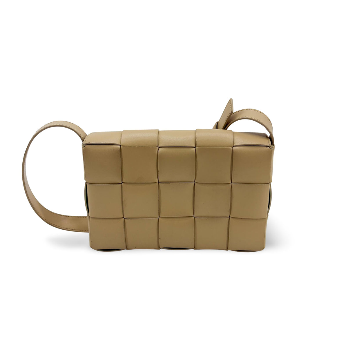 Bottega Veneta Cassette Zip Maxi Intrecciato Webbed Canvas Product Image