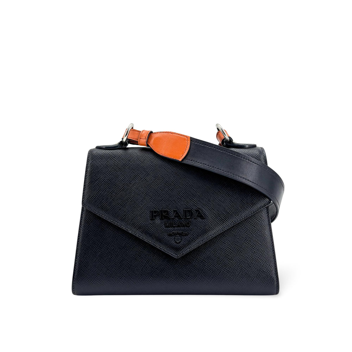 Prada Monochrome Saffiano Leather Small