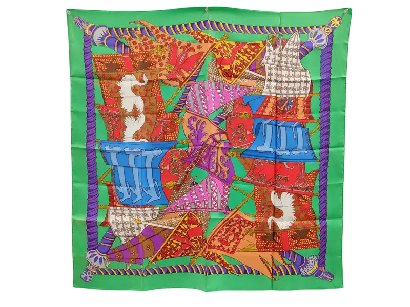 Hermes Carré 90 Silk multicolor 90 x 90