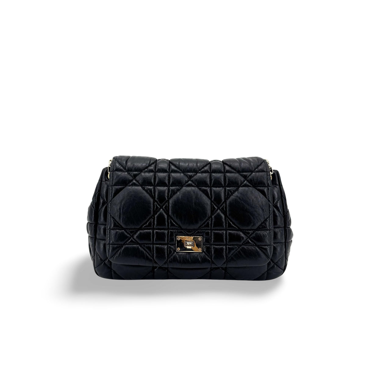 Christian Dior Milly La Foret Cannage Quilt Lambskin Small