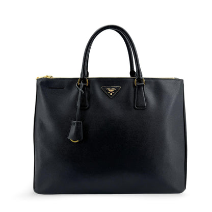 Prada Galleria Double Zip Saffiano Leather Large
