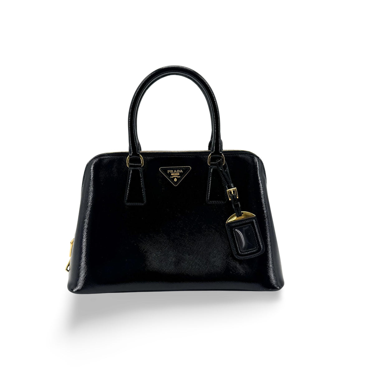 Prada Promenade Vernice Saffiano Leather Large
