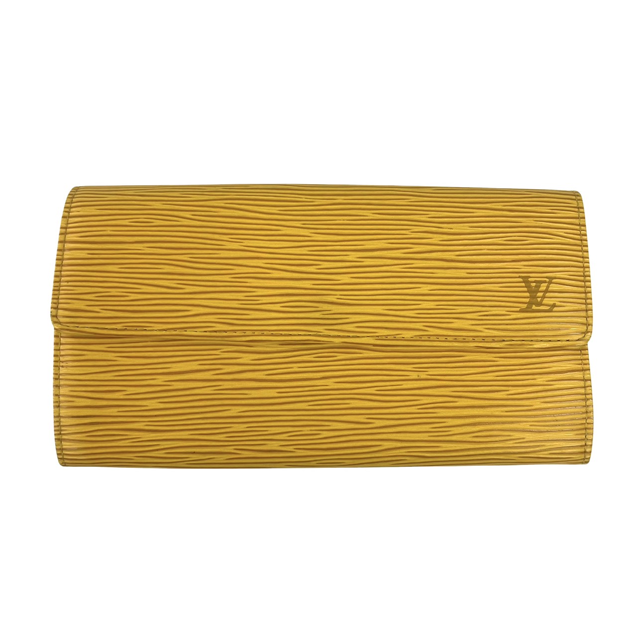 Louis Vuitton Compact Porte Tresor International Wallet Epi Leather long