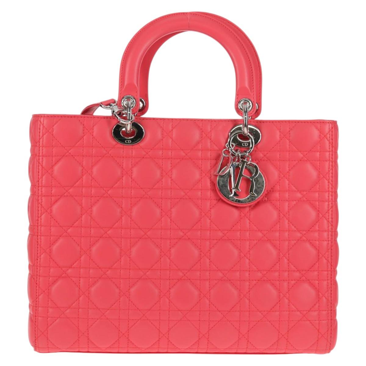 Christian Dior Lady Dior Leather Large
