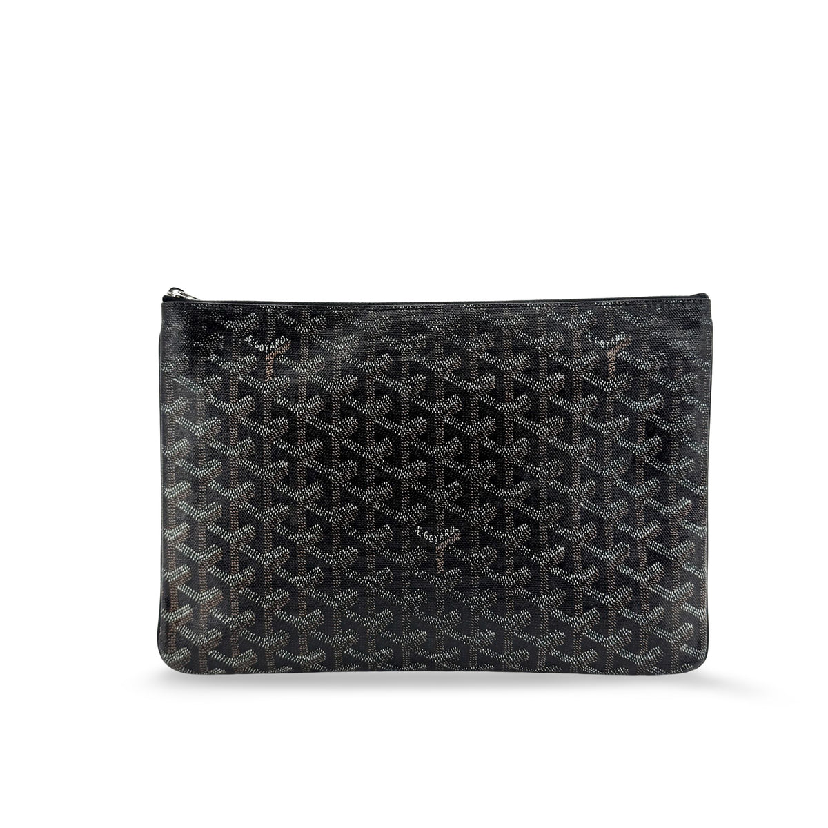 Goyard Senat Zip Coated Canvas MM
