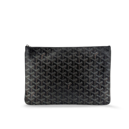 Goyard Senat Zip Coated Canvas MM