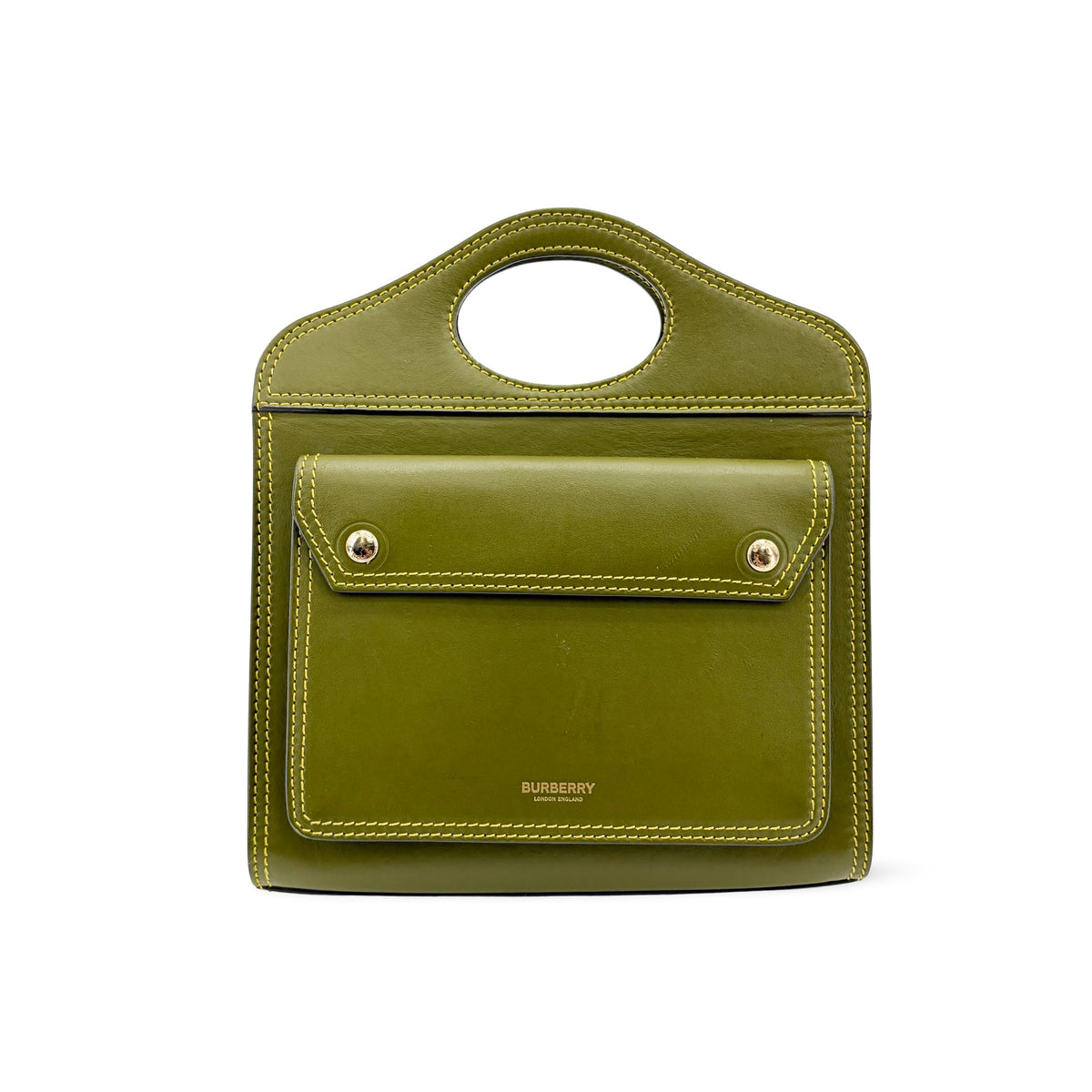 Burberry Title Pocket Leather Mini