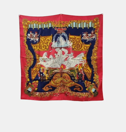 Hermes Carré 90 Silk multicolor 90 x 90