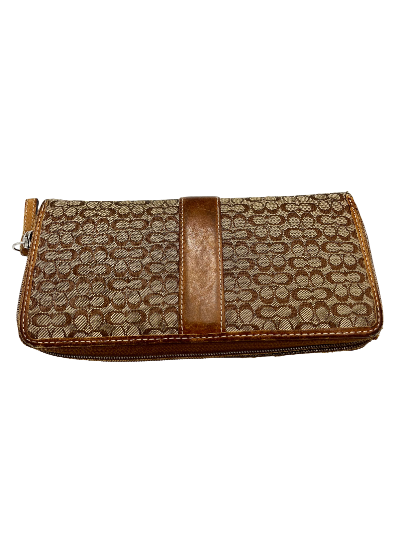 Coach Tabby wallet Beige long