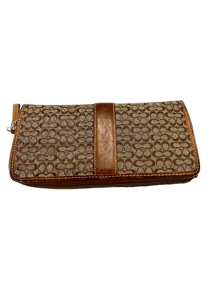 Coach Tabby wallet Beige long